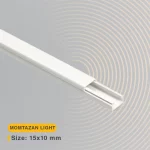 داکت برق PVC سایز 15 در 10