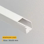 داکت برق PVC سایز 30 در 30