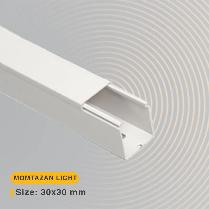 داکت برق PVC سایز 30 در 30