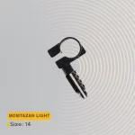 بست کابل رولپلاک دار سایز 14