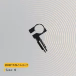 بست کابل رولپلاک دار ممتاز سایز 9